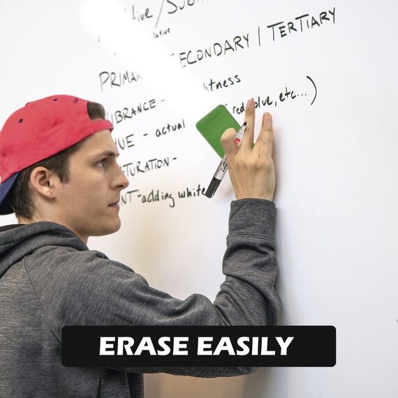 ABEIER Whiteboard Marker,12 Whiteboard Stifte,Trocken Abwischbar, Rundspitze 3mm,3 Farben White board Stifte Rundspitze Set Perfekt für Zuhause Büro(12 Stück)