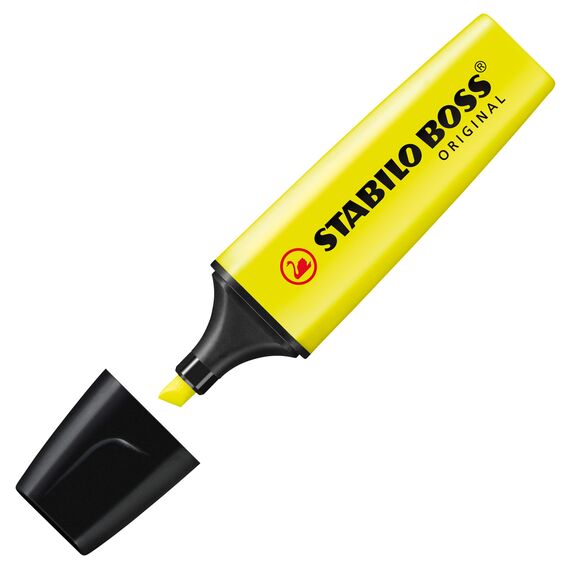 STABILO - Textmarker - BOSS ORIGINAL - Einzelstift - gelb