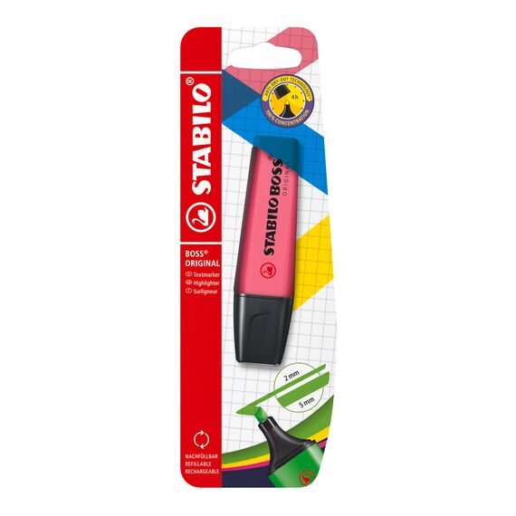 STABILO - Textmarker - BOSS ORIGINAL - Einzelstift - pink