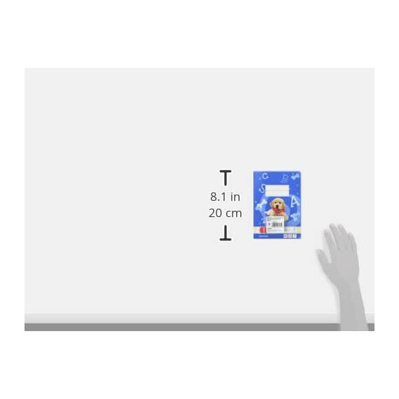 herlitz Schulheft x.book A5, Lineatur 1, 1. Klasse, liniert, farbig hinterlegt, 32 Blatt, 5 Stück