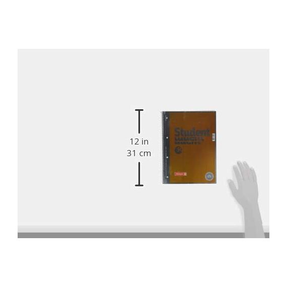 BRUNNEN Collegeblock Premium Student „Vokabeln“ | A4, Lineatur 54, 50 Blatt, gelb