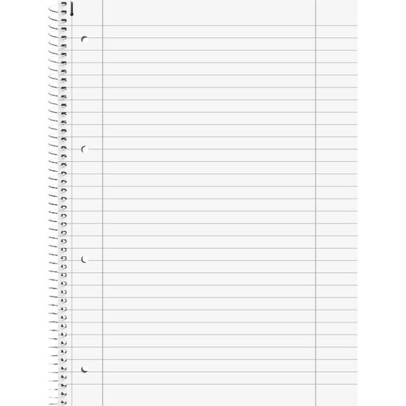 BRUNNEN Collegeblock Premium Student „Lama“ ZENart | A4, Lineatur 27, 80 Blatt, weiß