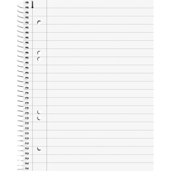 BRUNNEN Collegeblock Student | A5, Lineatur 4, 80 Blatt, blau