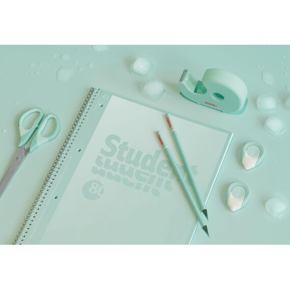 BRUNNEN Collegeblock Premium Student Colour Code | A4, Lineatur 26, 80 Blatt, mint