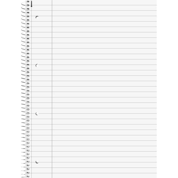 BRUNNEN Collegeblock Student | A4, Lineatur 21, 80 Blatt, blau