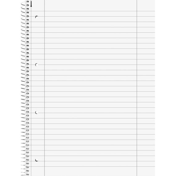 BRUNNEN Collegeblock Student | A4, Lineatur 27, 80 Blatt, blau