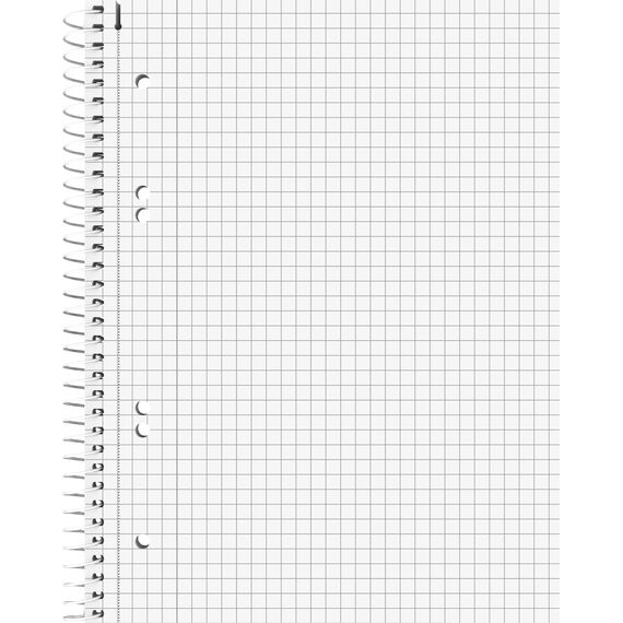 BRUNNEN Collegeblock Premium Student „DUO“ | A5, kariert/liniert, 80 Blatt, petrol