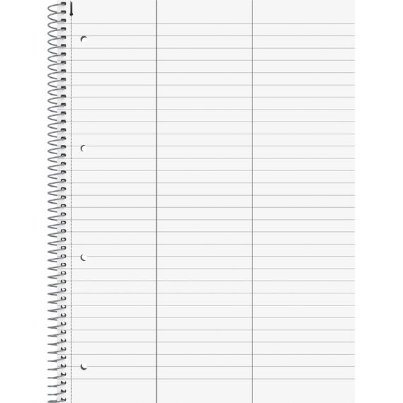 BRUNNEN Collegeblock Premium Student „Vokabeln“ | A4, Lineatur 54, 50 Blatt, gelb