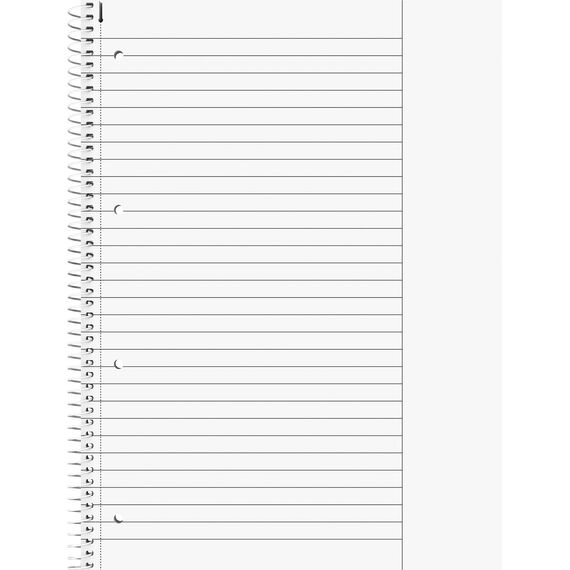 Brunnen 1067925126 Notizblock / Collegeblock Student Colour Code (A4 liniert, Lineatur 25, 90 g/m², 80 Blatt) pink