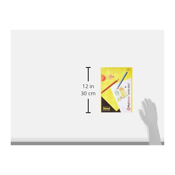 Idena 10390 - Idena Malblock, DIN A4, 100 Blatt, 70g/m², Schön Dick (Packung mit 2)