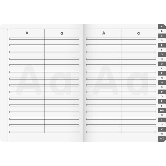 BRUNNEN Wörterheft | A5, Lineatur 3, 28 Blatt, grün
