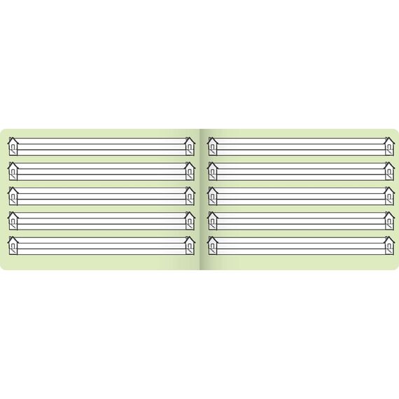 Brunnen Schreiblernheft (2 Stück, Schreibheft Lin. 0)