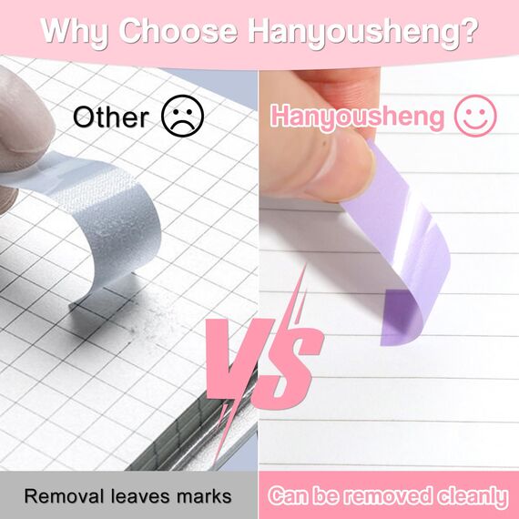 Hanyousheng 2400 Stück Haftstreifen, 12 Stile Haftnotizen, Mehrfarbig Klebezettel, Sticky Notes Aesthetic, Klebezettel Klein, Haftnotizen Klebezettel, Seitenmarker für Seitenmarkierung Lesezeichen