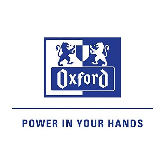 Oxford Schulheft A4, 16 Blatt, Lineatur 40, kariert mit Rahmen, 15 Stück