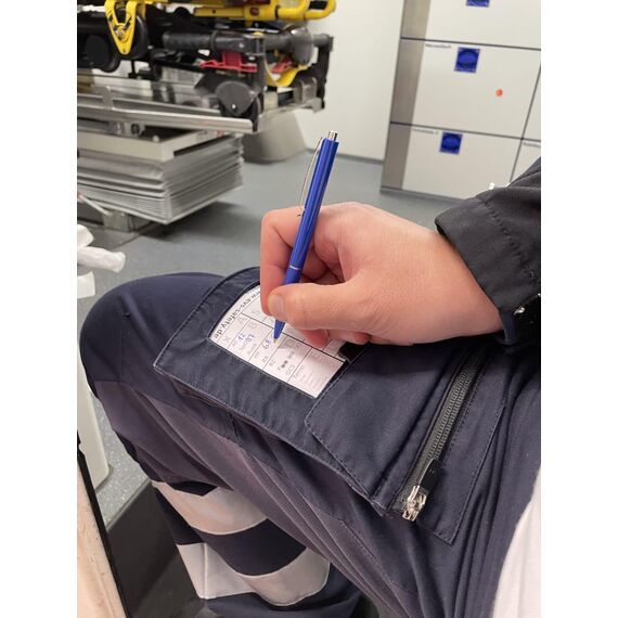 10x Hosenblock für den Rettungsdienst mit ABCDE-Schema – Kompakte Blöcke im DIN A6-Format | Klar strukturiert für schnelle Dokumentation | Paket mit 10 Blöcken | Ideal für Notfalleinsätze