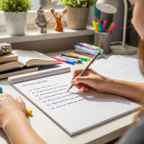 Notizblock A5 kariert 5er Pack 50 Blatt je Block 80 g/m² Offset weiß