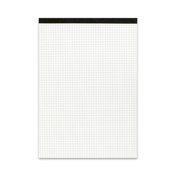 Landré Notiz-Block ohne Deckblatt A4 kariert, 50 Blatt, 70 g/m², 10 Stück