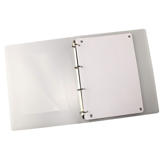 Oxford Ringbucheinlagen A4 kariert, Lineatur 22 ohne Rand, 50 Blatt