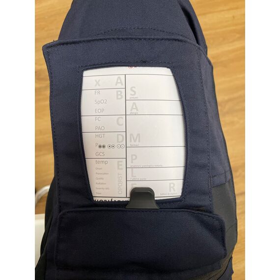 EVS SAFETY 10x Hosenblock für den Rettungsdienst mit ABCDE-Schema – Kompakte Blöcke im DIN A6-Format | Klar strukturiert für schnelle Dokumentation | Paket mit 10 Blöcken | Ideal für Notfalleinsätze