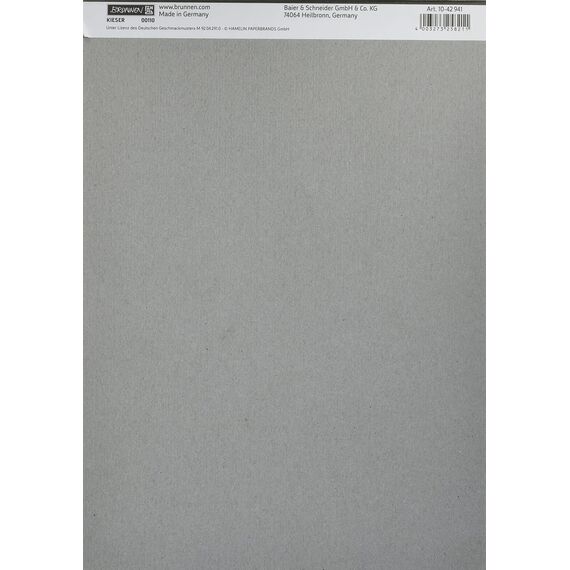 Brunnen 1042941 KIESER-Block Lineatur 1 (A4, 50 Blatt, gelocht, 80 g/m², Klasse 1) (Packung mit 2)