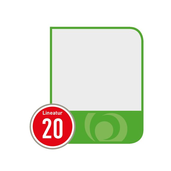 Herlitz Schulheft x.book A4, blanko, Lineatur 20, 16 Blatt, 10 Stück