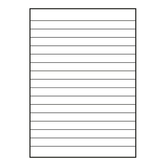 Oxford Schulheft A4, 32 Blatt, Lineatur 21, liniert, 10 Stück