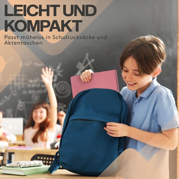 ACROPAQ - 12 x Ringbuch A4 - Mit 2 Ringen, Mit Rückenetiketten, Rückenbreite 2,5 cm, Wind, Natur Farbkollektion - Ringhefter, Ringordner, Ordner A4 Schmal, Ringmappe A4, Schulordner