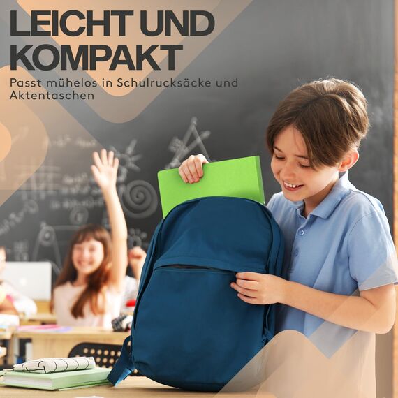 ACROPAQ - 12 x Ringbuch A4 - Mit 2 Ringen 16mm, Bis zu 100 Blatt, Rückenbreite 2,5 cm, Farbbogen, 'Natur' Farbkollektion, Mit Rückenetiketten - Ringordner, Ordner A4 Schmal, Ringmappe