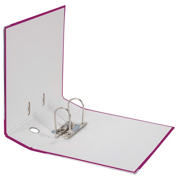 Original Falken 10er Pack PP-Color Kunststoff-Ordner. Made in Germany. 8 cm breit DIN A4 Vegan farbig sortiert zu je 2x türkis, flieder, brombeere, pink, hellgrün Aktenordner Briefordner