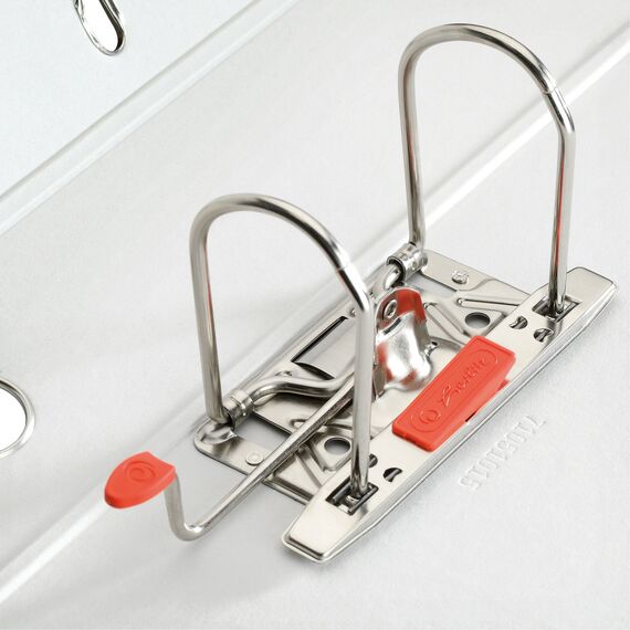 Herlitz 180 Grad Ordner, DIN A4, Gelb, 8 cm