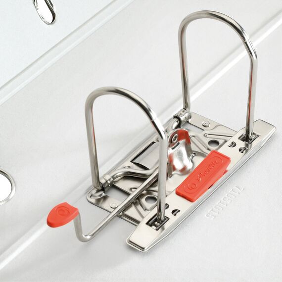 herlitz Ordner A4 maX.file protect, A4, 8 cm Rückenbreite, Grün, Einsteckrückenschild, Kantenschutz, 1 Stück