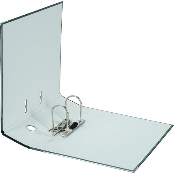 Original DINOR Ordner-Wolkenmarmor-Recycling - Made in Germany. 8 cm breit DIN A4 schwarz Aktenordner Briefordner Büroordner Pappordner Blauer Engel (8cm breit | 20er Pack)