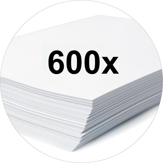 Original DINOR Ordner-Wolkenmarmor-Recycling - Made in Germany. 8 cm breit DIN A4 schwarz Aktenordner Briefordner Büroordner Pappordner Blauer Engel (8cm breit | 20er Pack)