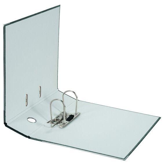 Original DINOR Ordner-Wolkenmarmor-Recycling - Made in Germany. 25er Pack 5 cm breit DIN A4 schwarz Aktenordner Briefordner Büroordner Pappordner Schlitzordner Grüner Balken Blauer Engel