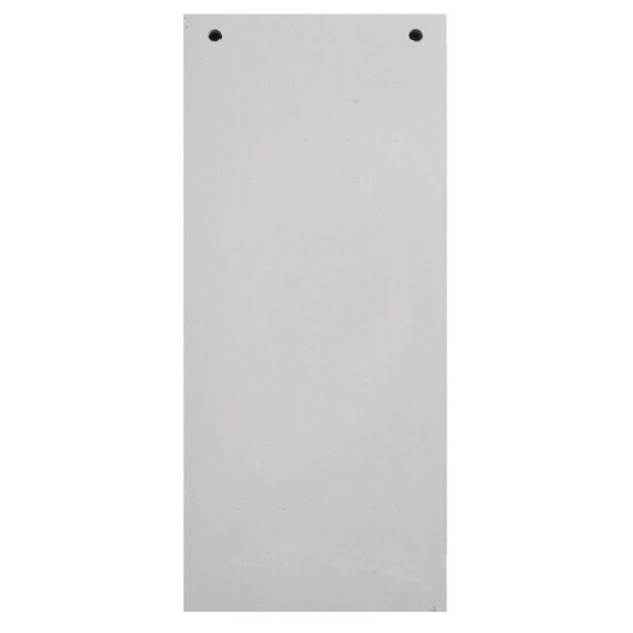 Exacompta 13485B 100er Pack Karton-Trennstreifen. 10,5 x 24 cm grau. Für eine übersichtliche Anblage Ihrer Dokumente. Trennlaschen Trennblätter Ordner Register Blauer Engel