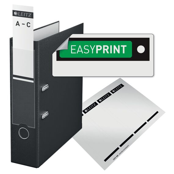 Leitz Qualitäts-Ordner 180° Plastik, das Original, DIN A4 Aktenordner 5 cm schmal, 90% Recycling-Karton, 30% Pre-Consumer Recycling-Kunststoff, Mit 180° Mechanik, 350 Blatt Kapazität, Grün, 10155055