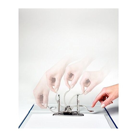 Leitz Qualitäts-Ordner 180° Plastik, das Original, DIN A4 Aktenordner 5 cm schmal, 90% Recycling-Karton, 30% Pre-Consumer Recycling-Kunststoff, Mit 180° Mechanik, 350 Blatt Kapazität, Rot, 10155025