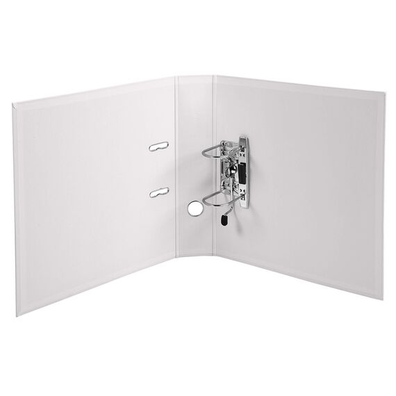 Exacompta 53748E 10er Pack Premium PVC-Ordner Prem´Touch Pastell. 7 cm breit DIN A4 Ringordner Aktenordner Briefordner Büroordner Plastikordner Schlitzordner Weiß