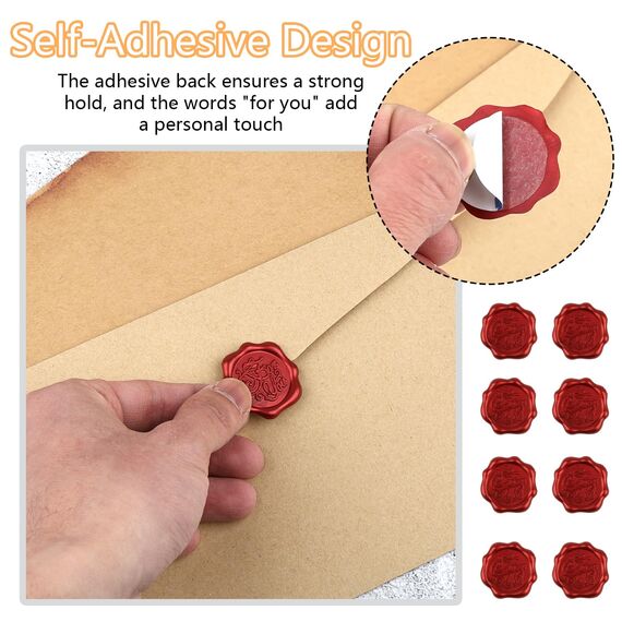 40 Stück Vintage Briefpapier mit Umschlag, Set Vintage Schreiben mit 12 Vintage-papier Briefumschläge, 16 A5 Briefpapier und 12 Wachssiegel-aufkleber, für Liebesbrief, Hochzeit,Geburtstag,Weihnachten