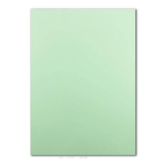 75x Briefpapier Set DIN A4 mit DIN Lang Briefumschlägen, Nassklebung - Mint-Grün - mattes Schreibpapier mit Kuverts - FarbenFroh by GUSTAV NEUSER