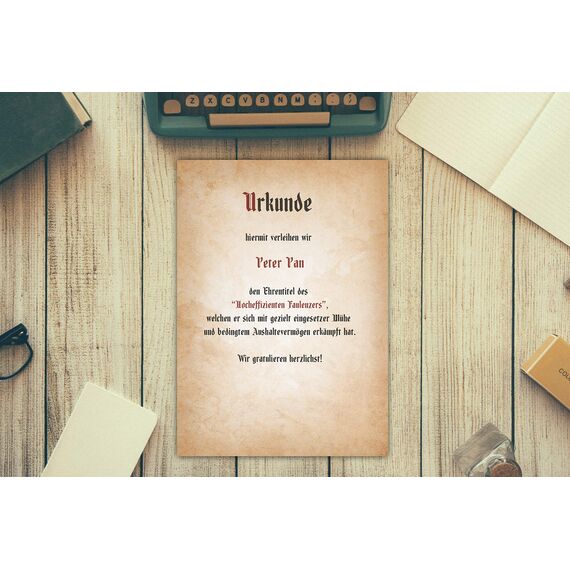 Vintage Briefpapier hell 100 Blatt im DIN A4 Format - beidseitig bedruckt in qualitativem 120g Papier - von Sophies Kartenwelt