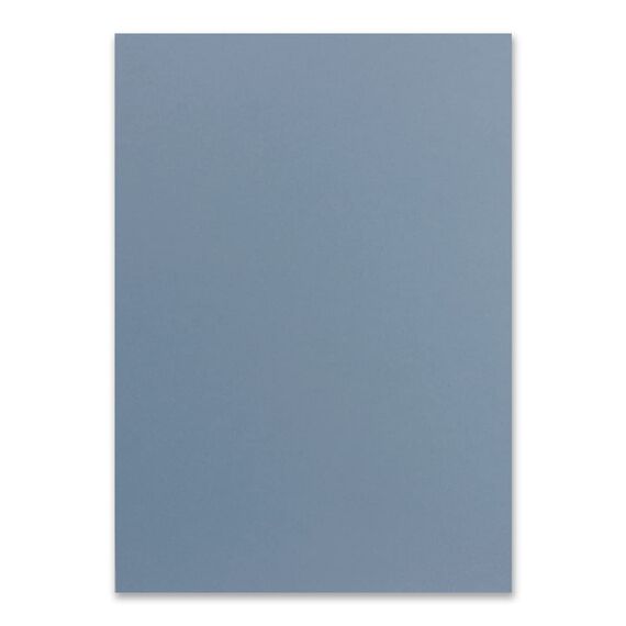 100x Briefpapier Set DIN A4 mit DIN Lang Briefumschlägen, Nassklebung - Graublau - mattes Schreibpapier mit Kuverts - FarbenFroh by GUSTAV NEUSER