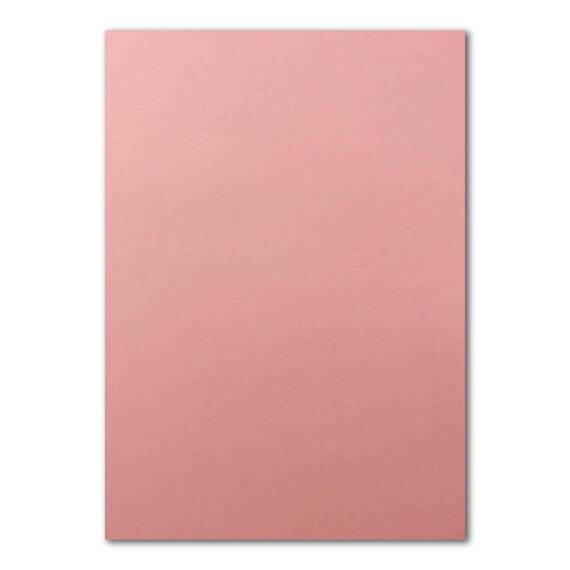 700x Briefpapier Set DIN A4 mit DIN Lang Briefumschlägen, Haftklebung - Alt-Rosa - mattes Schreibpapier mit Kuverts - FarbenFroh by GUSTAV NEUSER