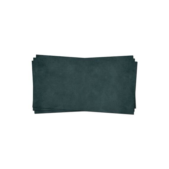 50 x PRESENTOU Briefpapier beidseitig bedruckt 120 Gramm Papier | Motivpapier Urkundenpapier Urkunde Speisekarte Liebesbrief (Altweiß & Petrol, 50 Umschläge)