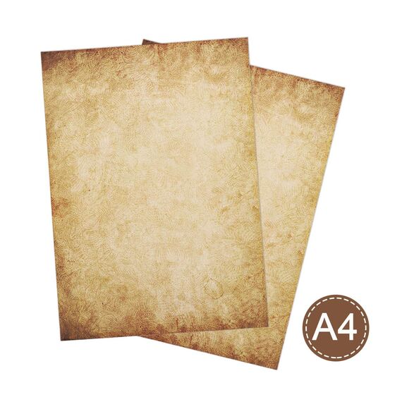 60 Blatt Briefpapier Altes Papier Vintage Absofine Alt Casanova Mittelalterliches Briefpapier DIN A4 Beidseitig 100g