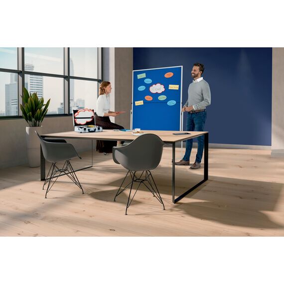 FRANKEN Moderationskarten Kreis klein, 95 mm, 500 Stück, Präsentationskarten ideal für Meetings, Trainings, Schulungen im Büro oder Hotel und Lehrer in der Schule, Metaplankarten, Gelb, UMZ 10 04