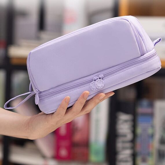 Mailain Federmäppchen Mäppchen für Mädchen Teenager, Groß Federtasche Federmappe Erwachsene Etui Schule 4 Fächer Pencil Cases