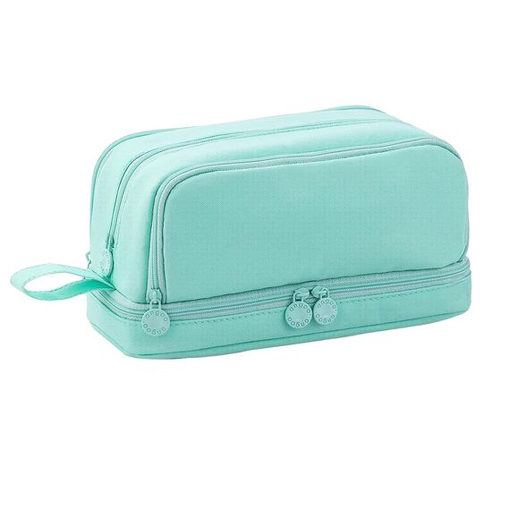 Mailain Federmäppchen Mäppchen für Jungen Mädchen Teenager, Groß Federtasche Federmappe Erwachsene Etui Schule 4 Fächer Pencil Cases (A-Grün)