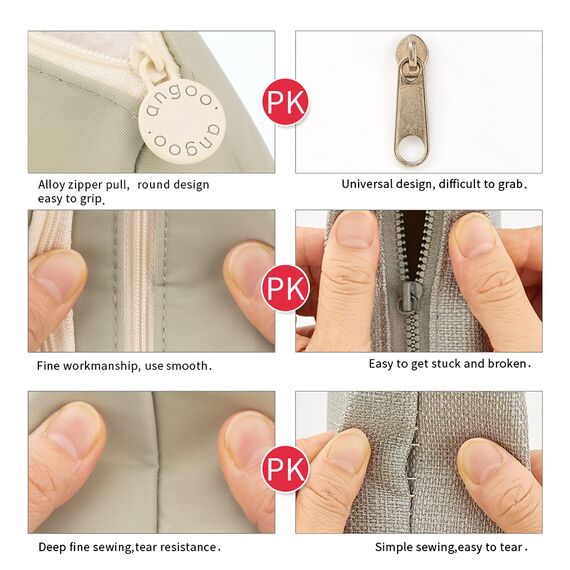 EASTHILL Federmäppchen Pencil case mit grossem Fassungsvermögen Mäppchen Schreibwarenbeutel Bleistift Beutel für Middle High School College Office Studentin Mädchen Erwachsener-Light Green