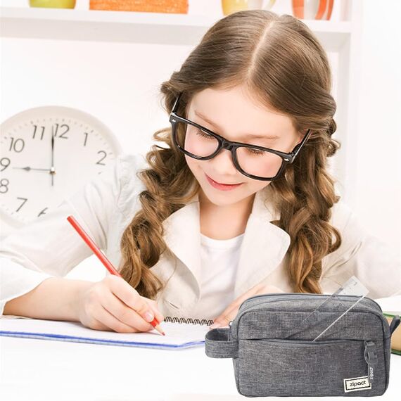 HuaMuDM Federmäppchen, EtuiGroße Kapazität, Unisex Mäppchen, Stiftetasche, Super terbar Mäppchen Teenager mit Kapazität